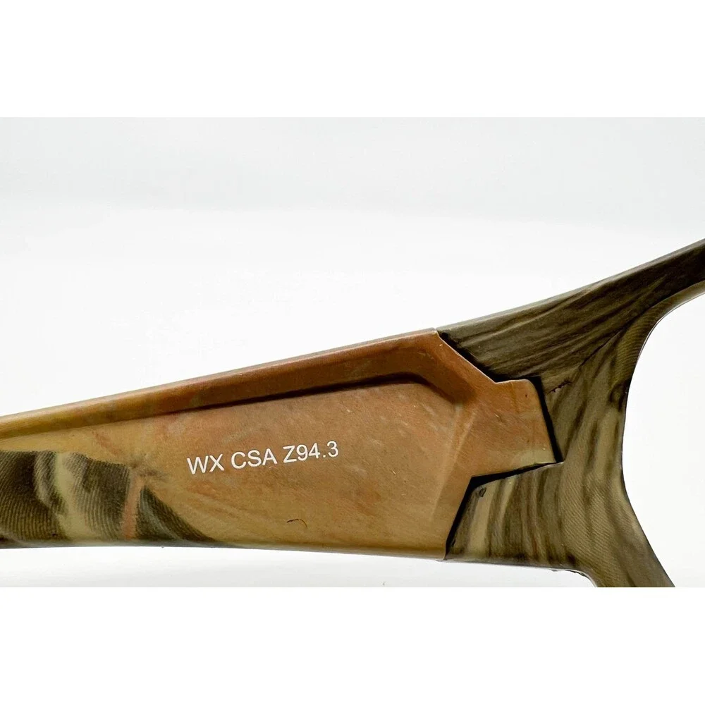 DVX Mojave Eyeglass Frames Mens Camo Safety Z94.3 Rectangle OS